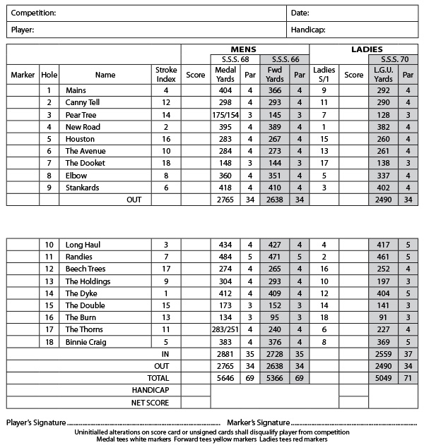 uphall_golf_club_scorecard